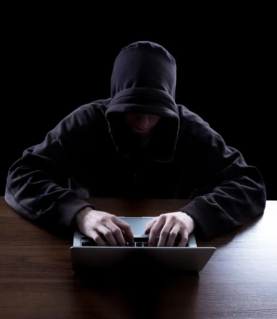 Anonymous user accessing crypto casino platform without identity verification